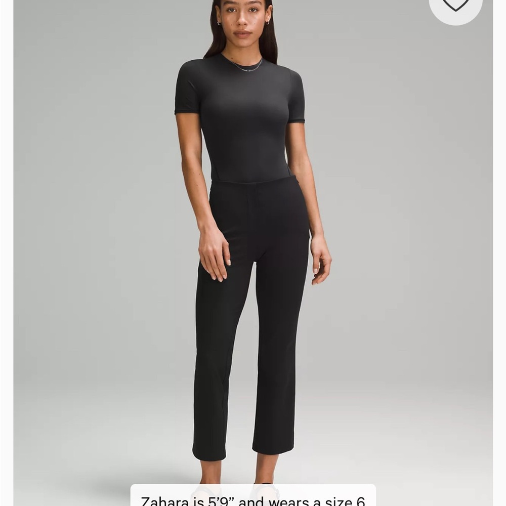 Lululemon Athletica Smooth Fit Pull-On High-Rise Cropped Pant